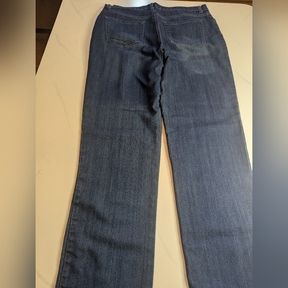 Gloria Vanderbilt Jeans Womens 14 Blue Amanda Cotton Blend - Picture 11 of 11